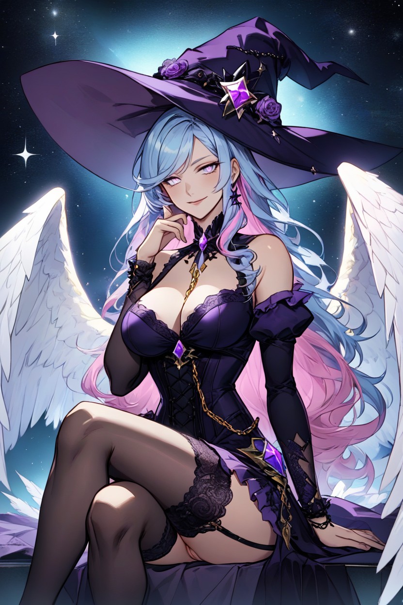 Arms, Petticoat, Gold Chain Belt Hentai AI Porn