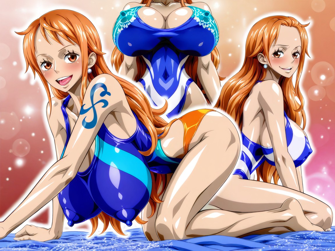 Low Camera Angle, Gigantescas Tetas Perfectas, Perky Tits Hentai IA