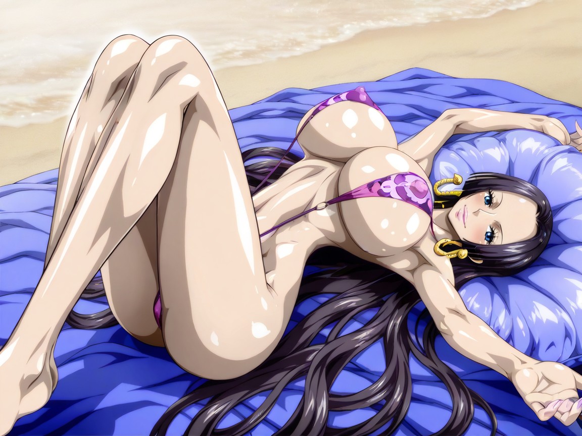 Laughing, Arms Stretched Above Her Head, 18+ Hentai AI Porn