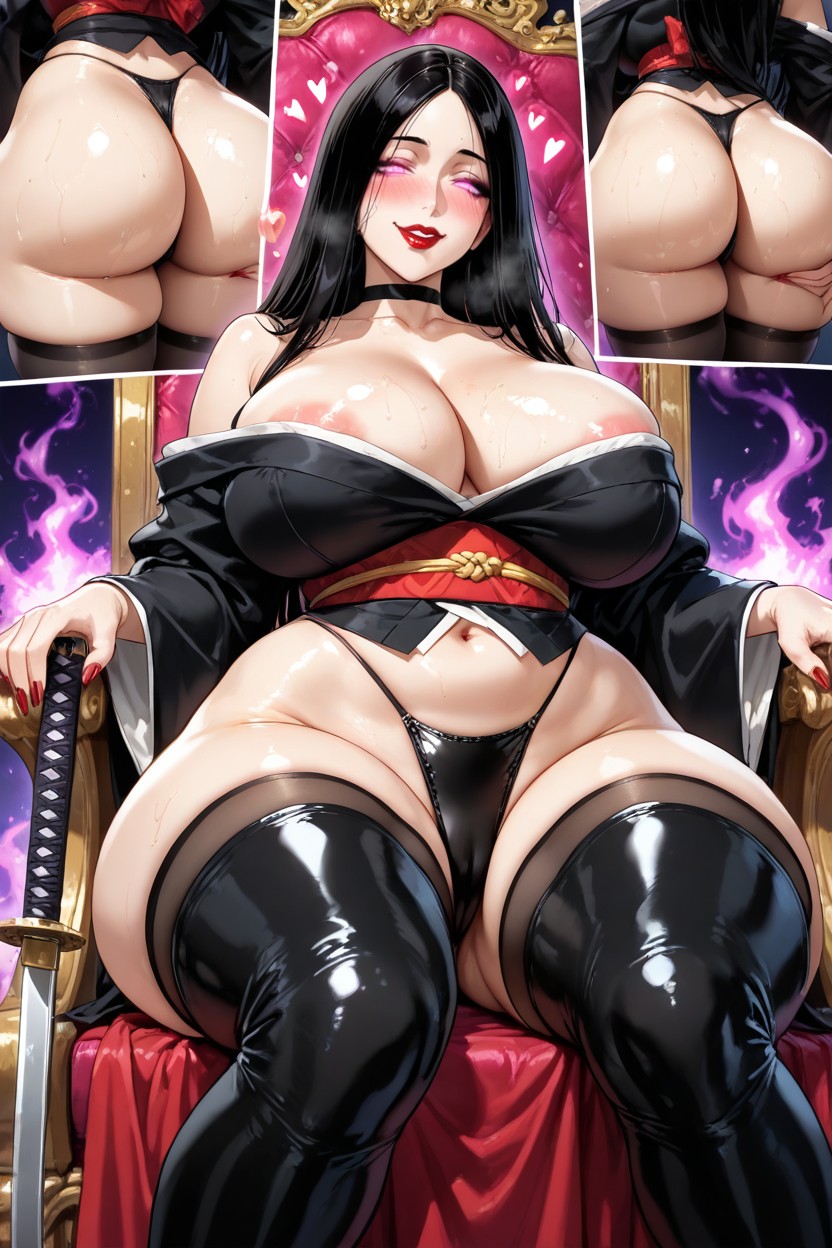 Being Groped By Goblins, Choker, Unohana Retsu Hentai AI Porn