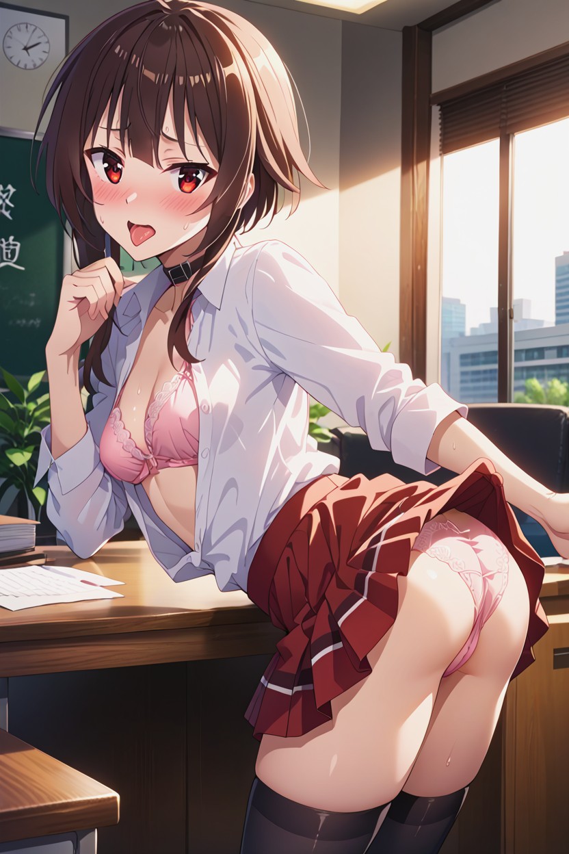 Removing Panties, Camel Toe, Tongue Out Hentai AI Porn