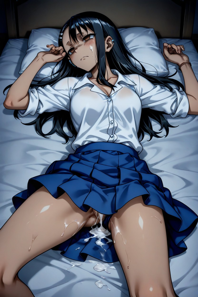 Lying On Back, Bed, After Sex Hentai IA