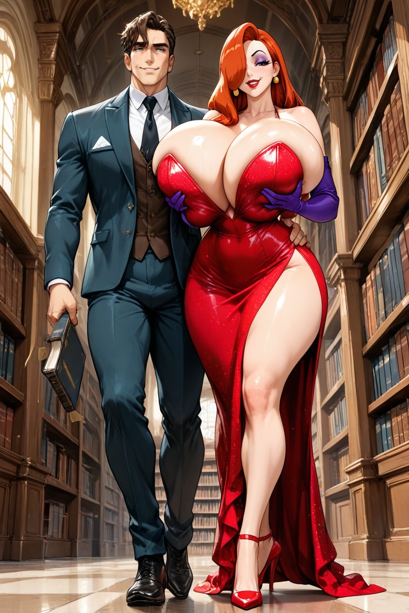 Very Close To Each Other, Walking, Breast Expansion Hentai AI Porn