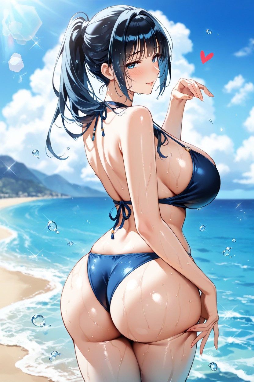 Besst Quality, Looking At Viewer, Bokeh Hentai IA
