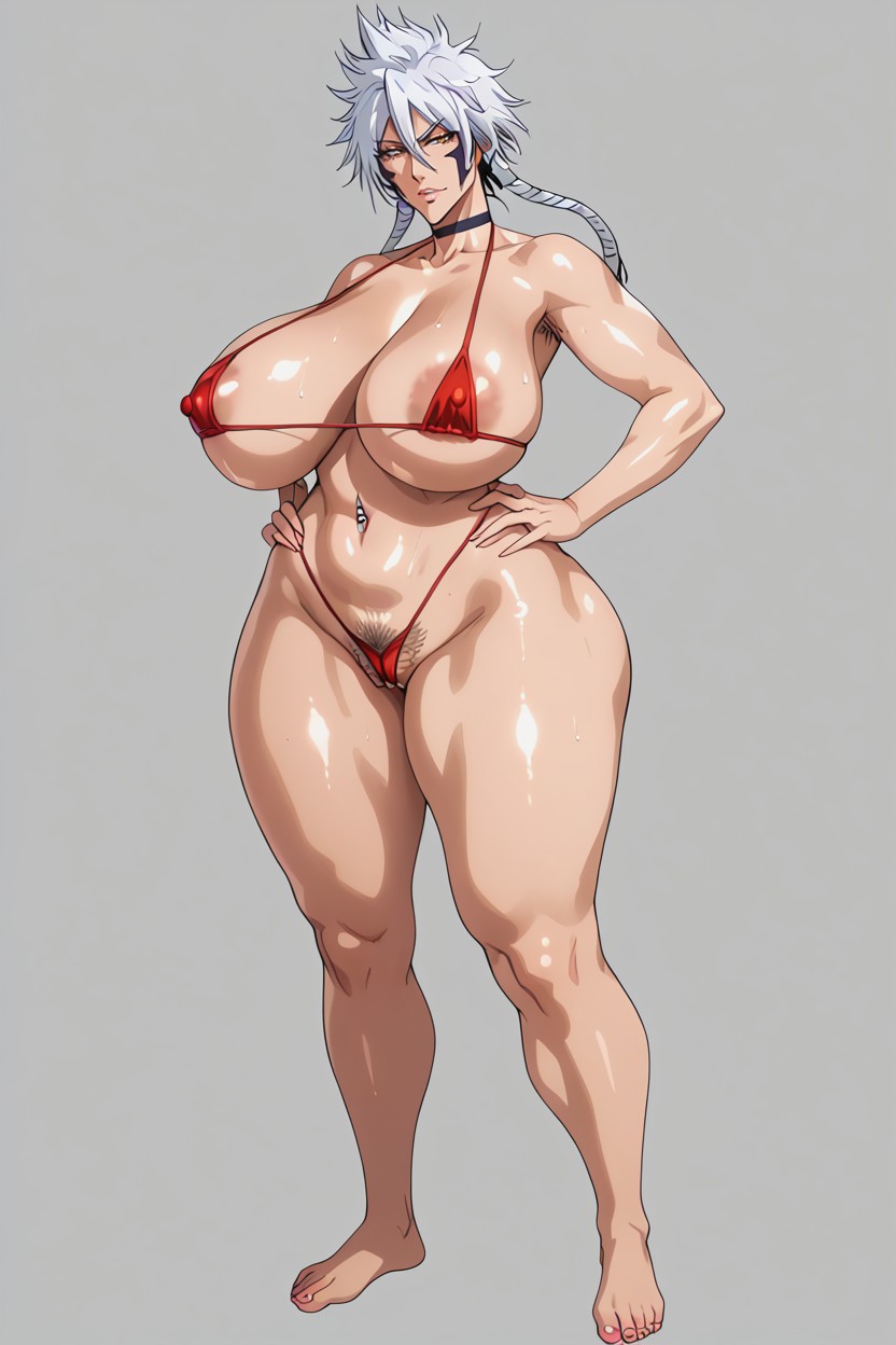 Naked, Camel Toe, Curvy Body Hentai AI Porn