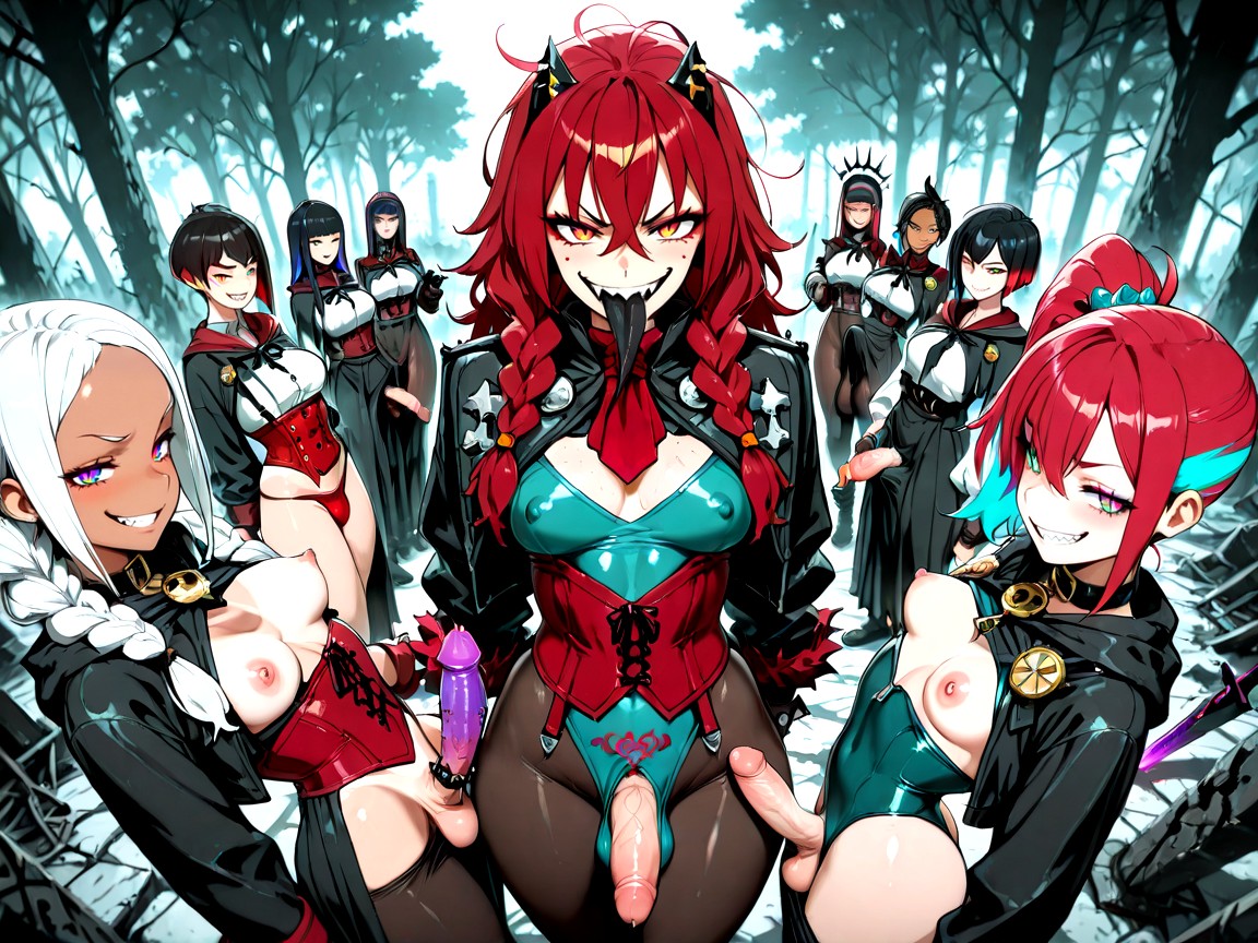 Top Down, Nipple Bulge, Magic Bodysuit Hentai AI Porn