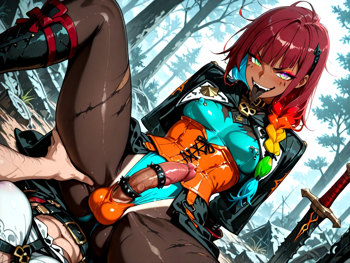 Female Guards, Pantyhose, Long Skirt Hentai AI Porn