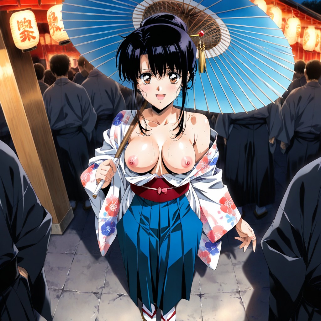 Medium Ass, Wispy Bangs, S Anime Style Hentai AI Porn