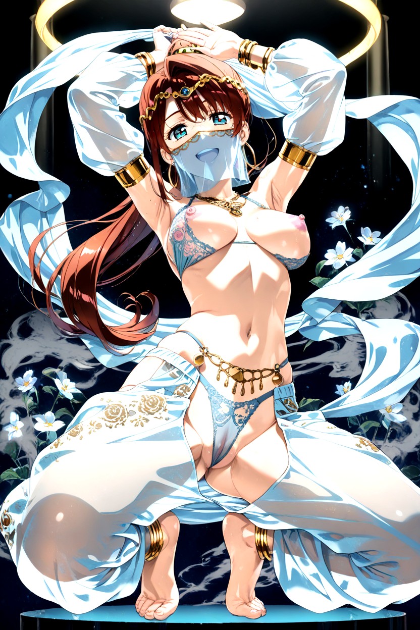 Solo, Genie, Armpits Exposed Hentai KI Porno