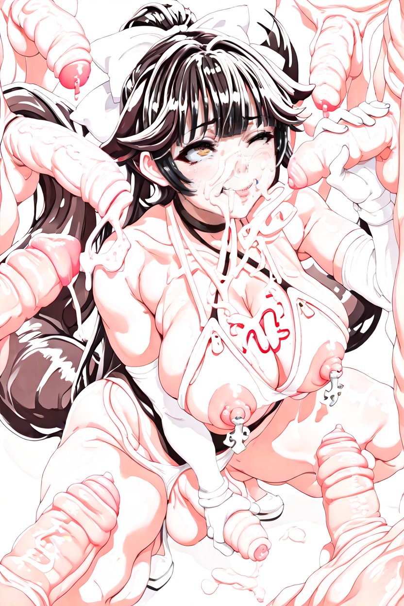 Mamimi Artstyle, Faceless Man, Happy Hentai AI Porn