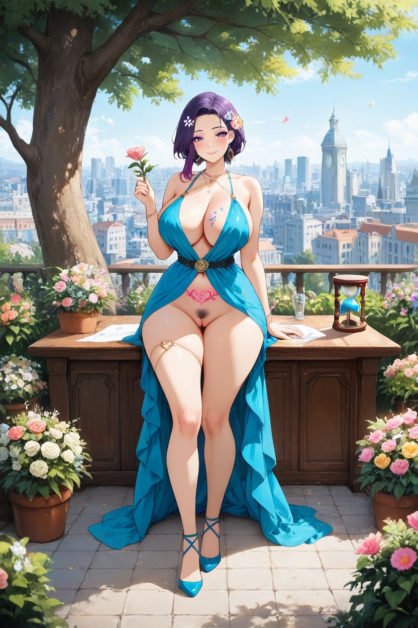 Clothing Decorations, Top, Front View Hentai AI Porn