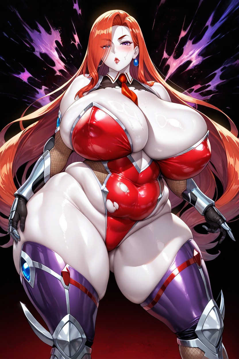 Extremadamente Pesado En La Parte Inferior, Silver Elbow Gauntlets, Expansión De Senos Hentai IA