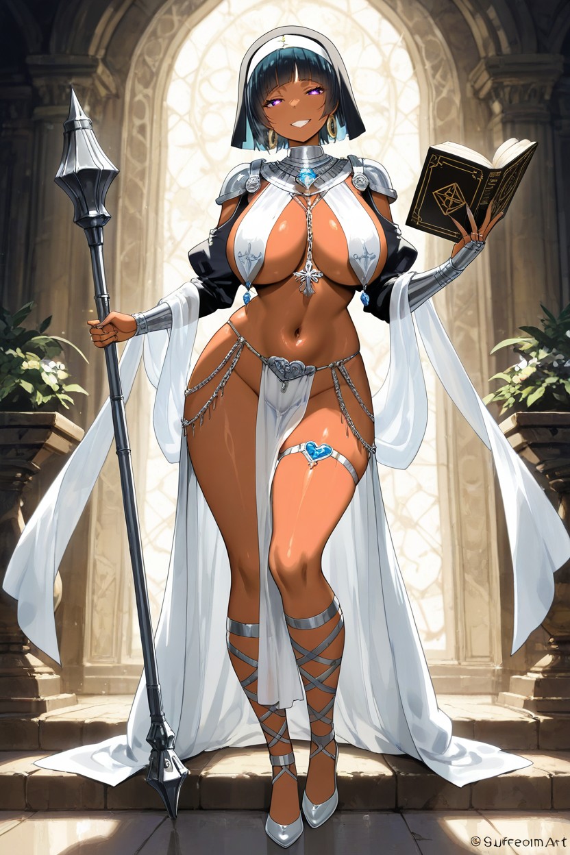 Anatomically Accurate, Armpit Cutout, Seductive Smile Hentai AI Porn