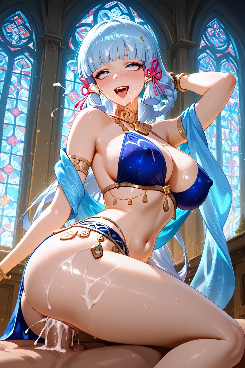 Cum In Hair, High Detail, Thick Cum Hentai IA