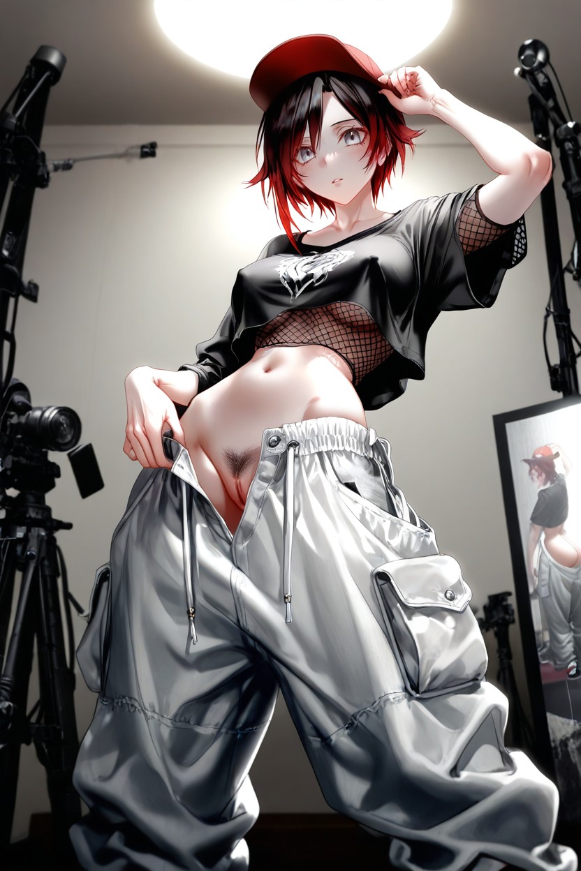 No Underwear, Socks, Photo Studio Hentai IA