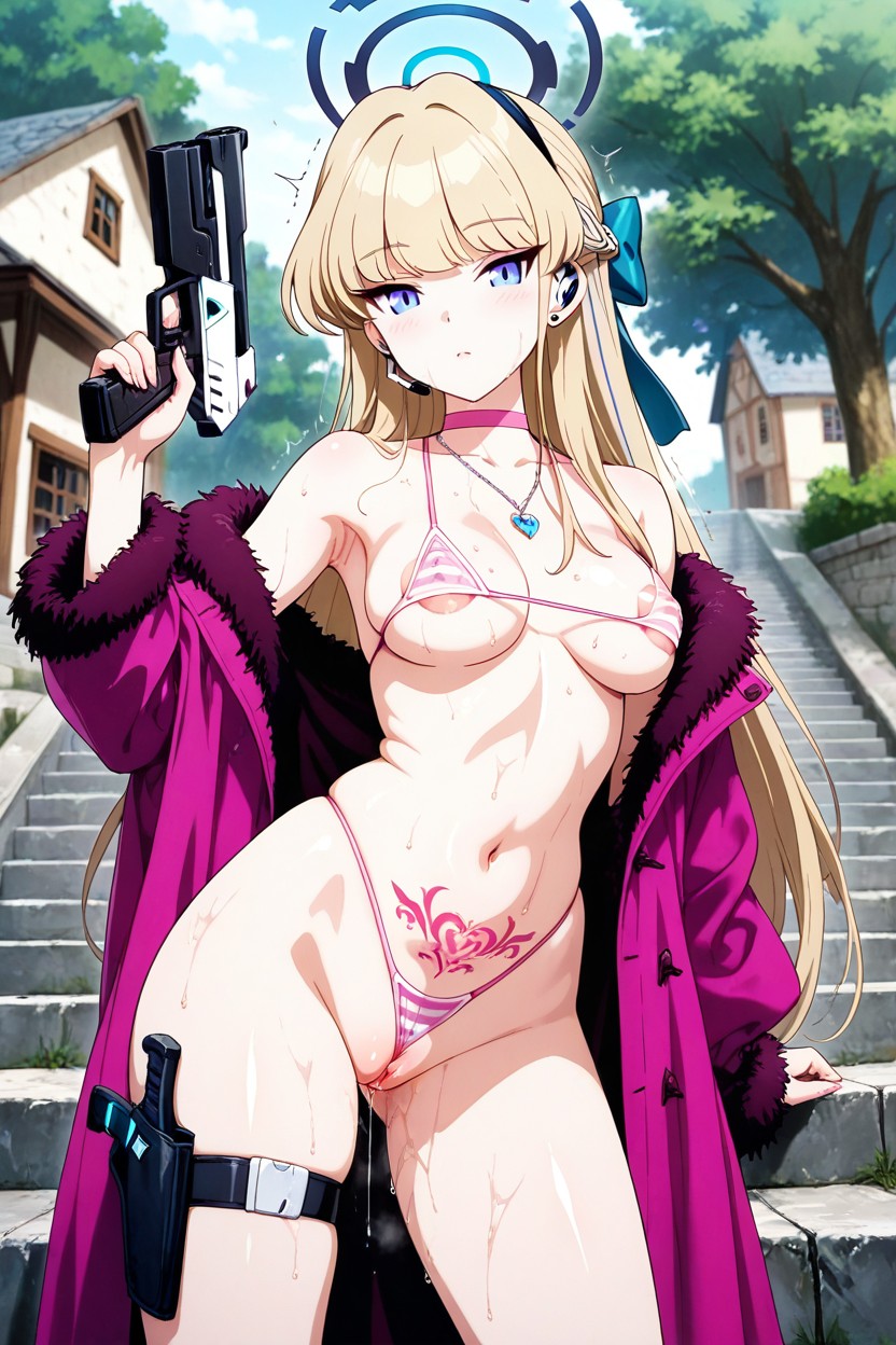 G String, Hdr, Ultra Detailed Feet Hentai AI Porn