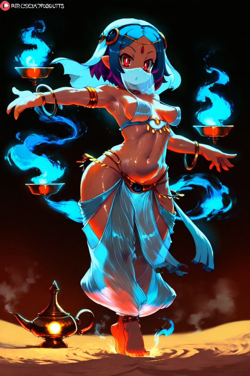 Hard Lighting, Hard Shadows, Sweaty Armpits Hentai AI Porn