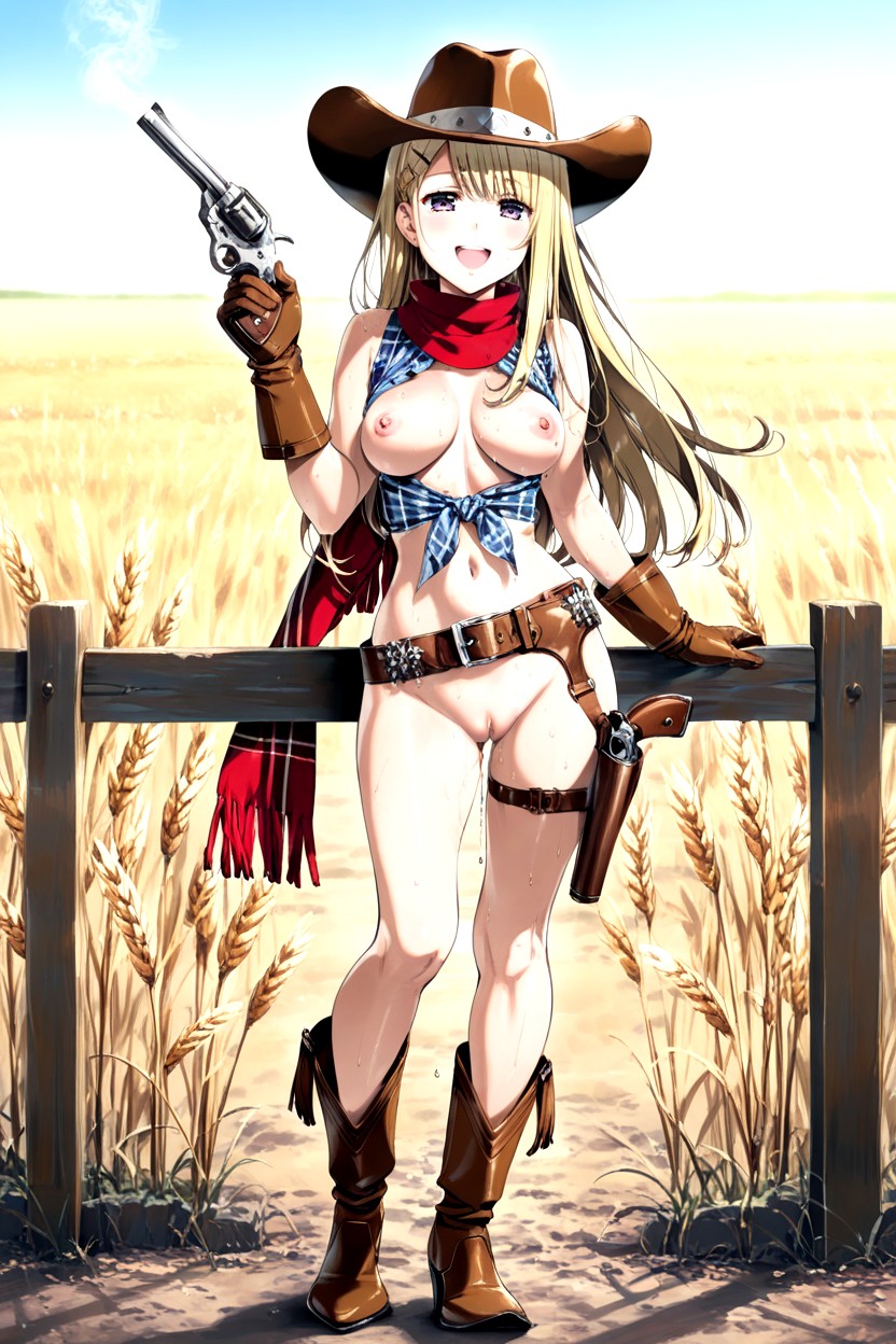 Hard Shadow, Looking At Viewer, 18+ Hentai AI Porn