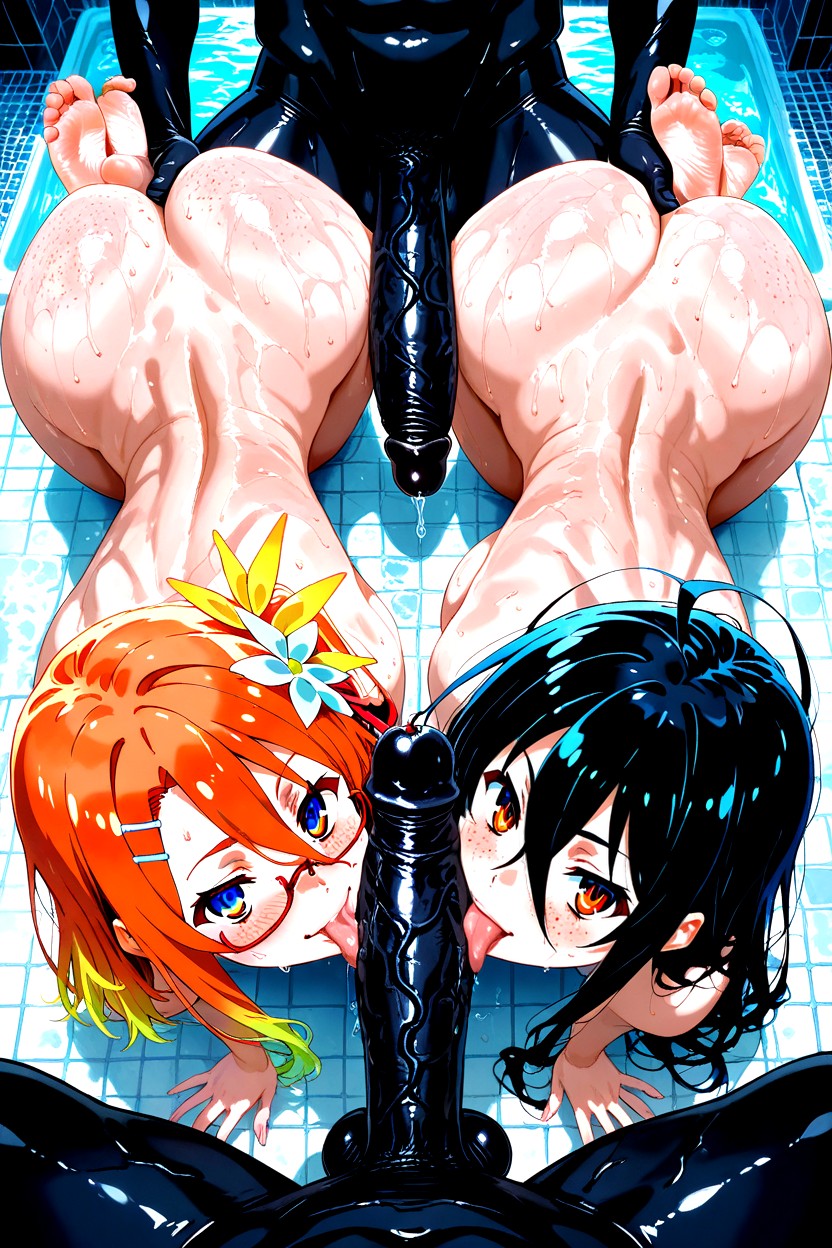 Top Down Bottom Up, Looking At Viewer, 25+ Hentai IA