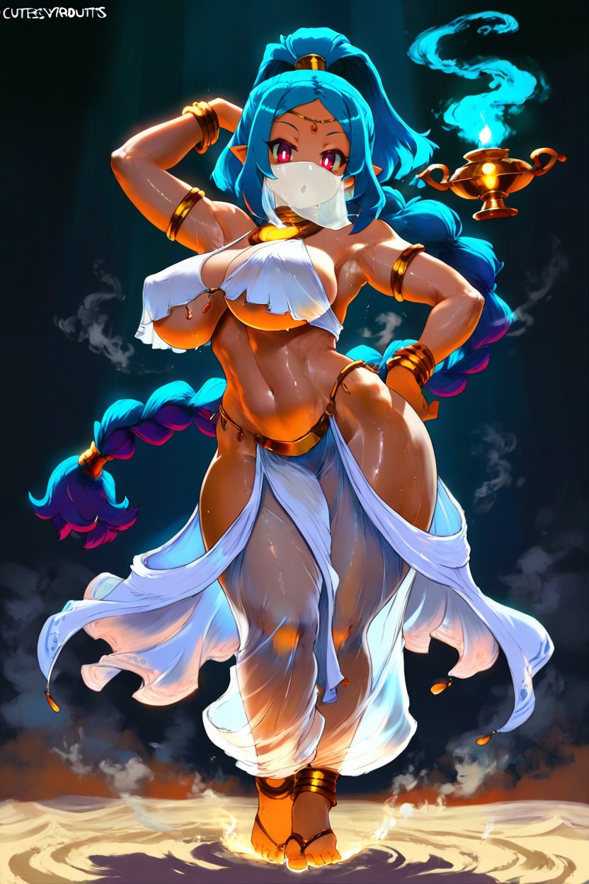 Flowing Sand In The Wind, Rising Smoke, Heat Hentai AI Porn