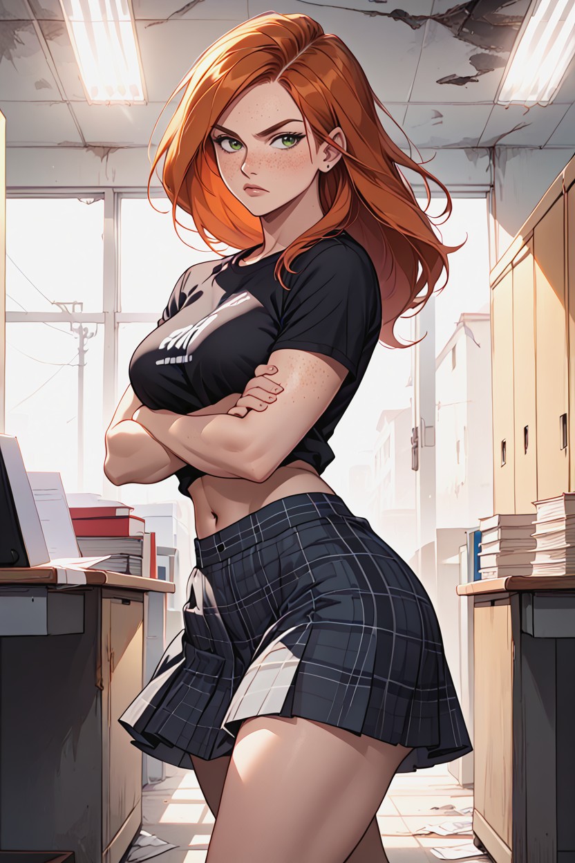 Perfect Face, Rounded Ass, Close Up Hentai AI Porn