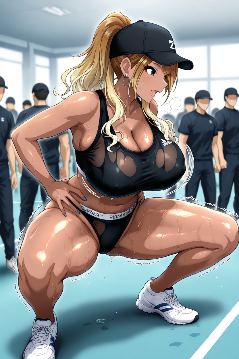 Naked, Naked, Panties Hentai AI Porn