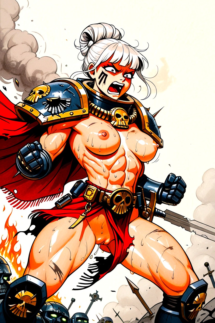 Fit, Sweaty, Loco Hentai IA