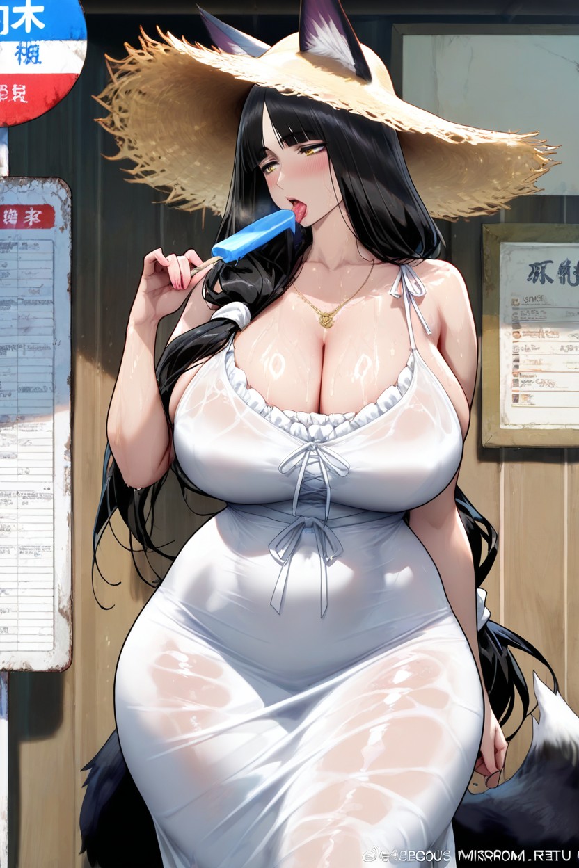 Natural Huge Breasts, Drenched In Sweat, 30+ Hentai AI Porn