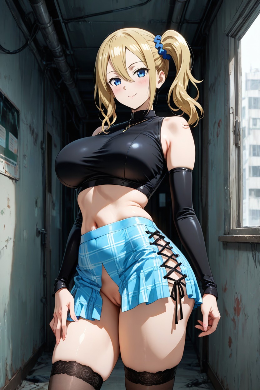 Extremely Snatched Waist, Expressive Eyes, Expressive Face Hentai AI Porn