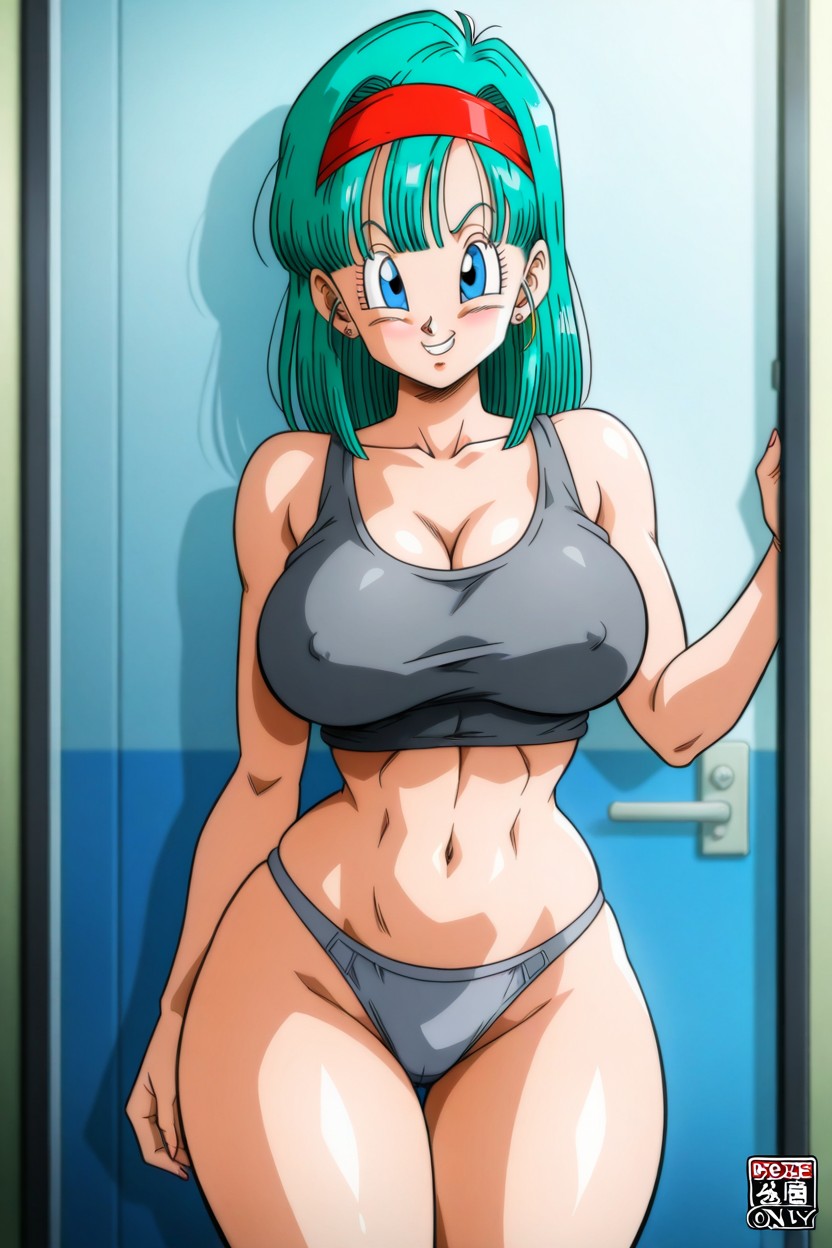 Bulma, Bulma, Bold Black Lines Hentai AI Porn