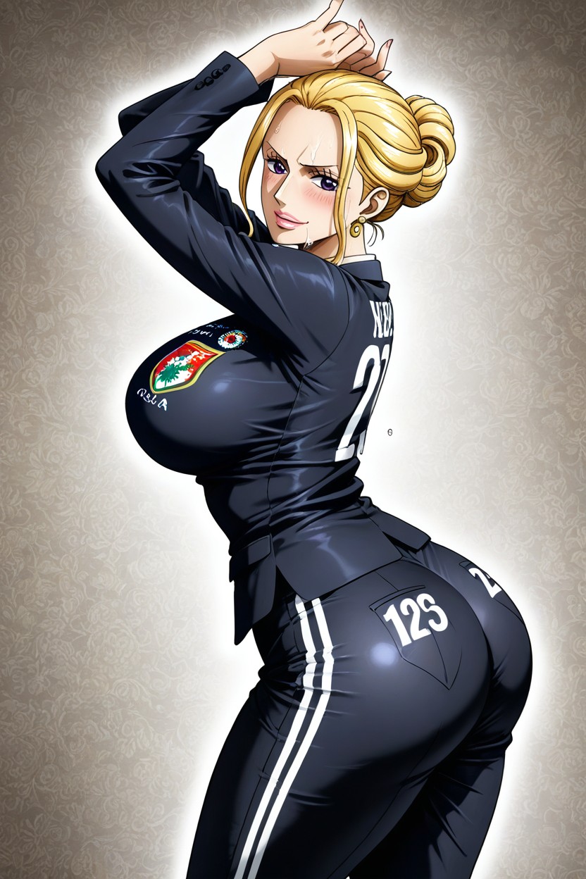 Large Ass, Cold Sharp Eyes, Ultra High Details Hentai AI Porn