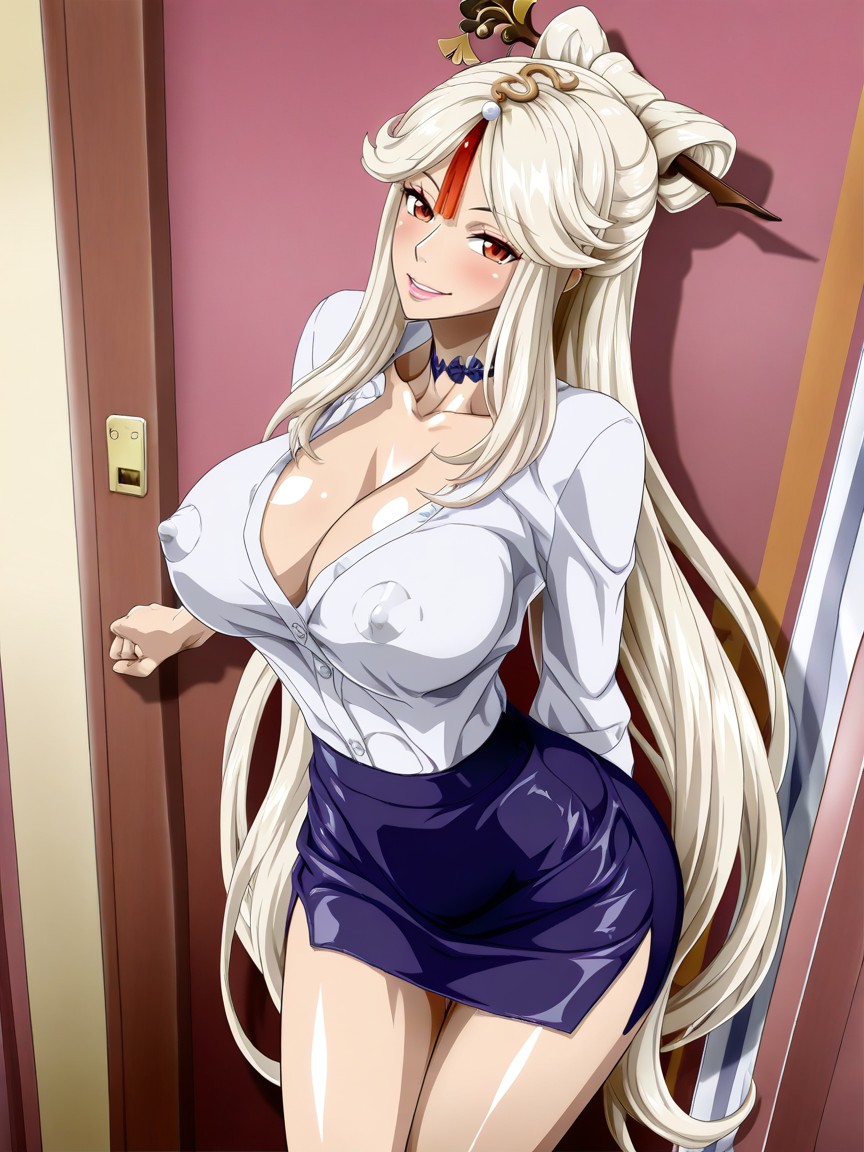 Happy, Perfect Body, Round Sexy Ass Hentai AI Porn