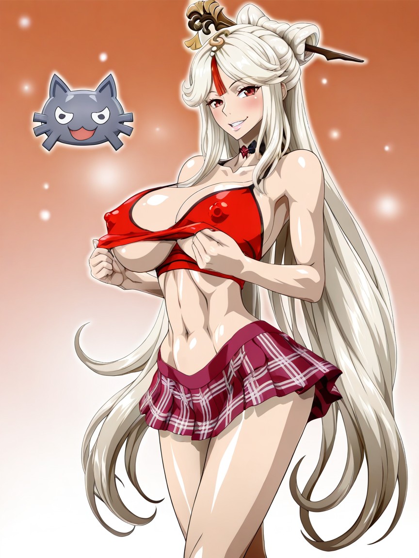 Perfect Body, Side View, Standing Hentai AI Porn