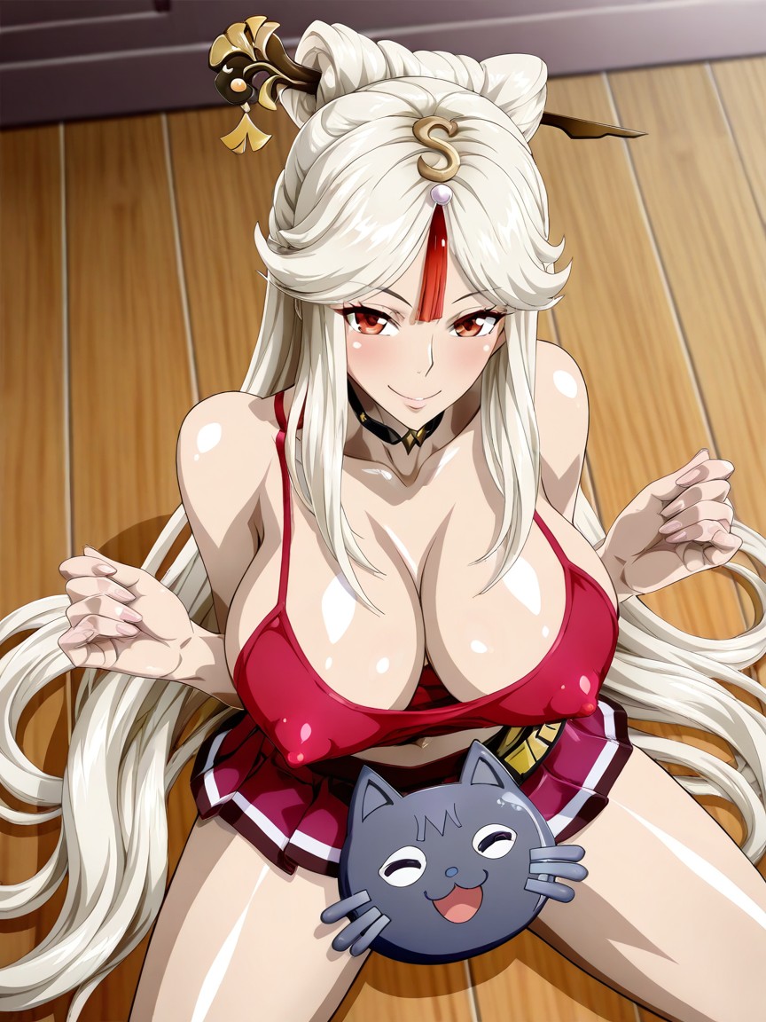 Beautiful Face, 25+, Grinning Hentai AI Porn