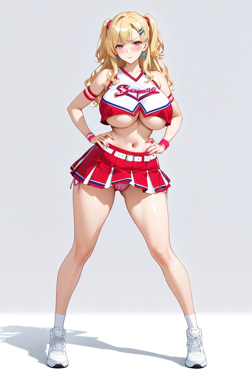 Girl, Simple Background, Hair Clip Hentai AI Porn