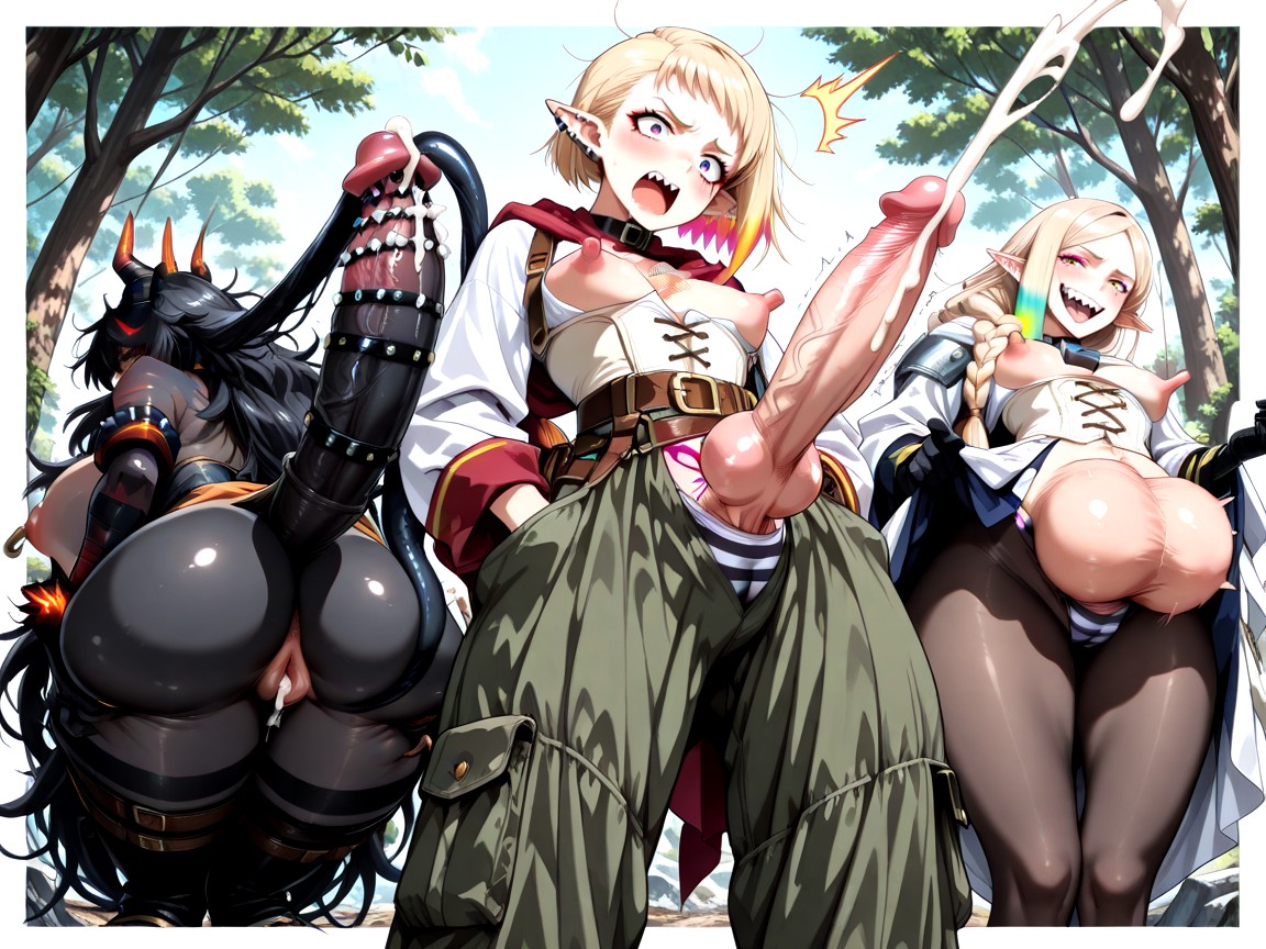 Fit, Abs, Buckles Hentai AI Porn