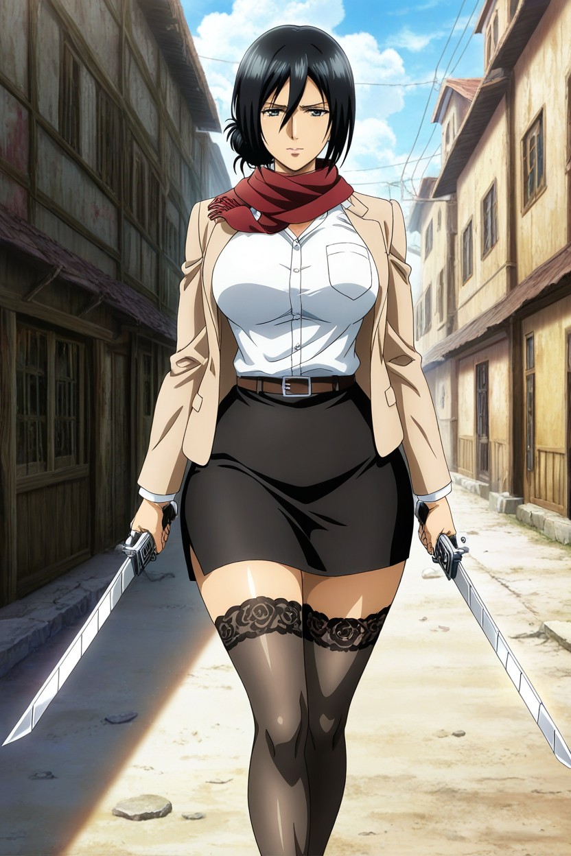 Outdoor, Anime Shadow, Anime Art Style Hentai AI Porn