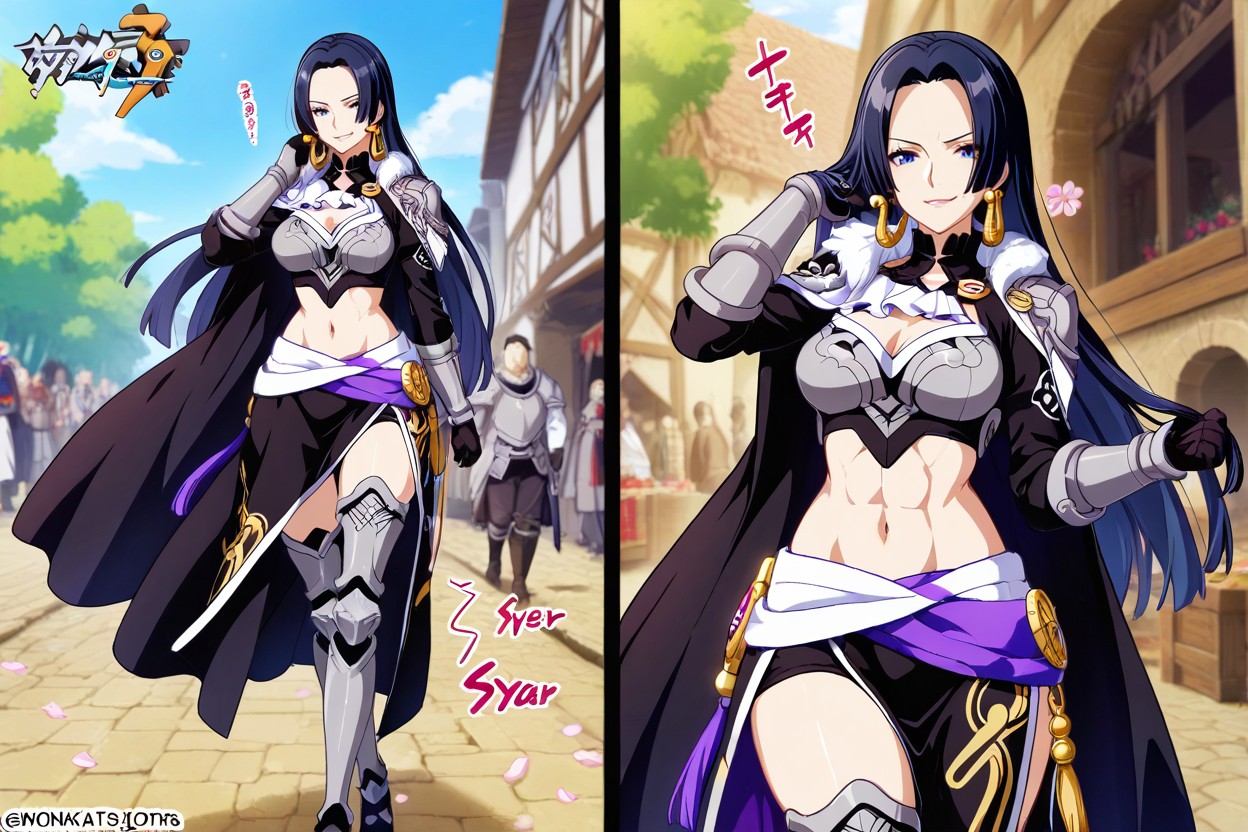 Female Character Boa Hancock From One Piece, Sound Effect, Takeda Hiromitsu Art Style Hentai AI Porn