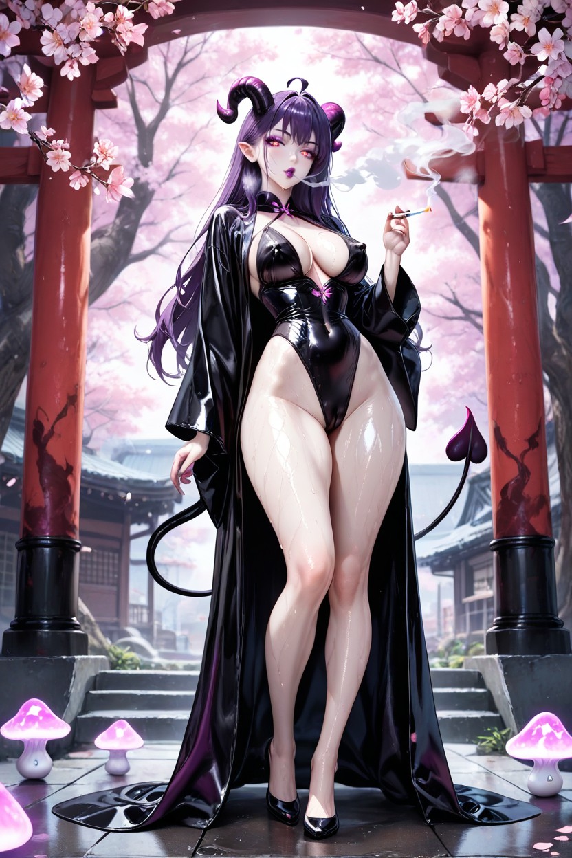 Steamy Breath, Detailed Picture, Full Body Hentai AI Porn