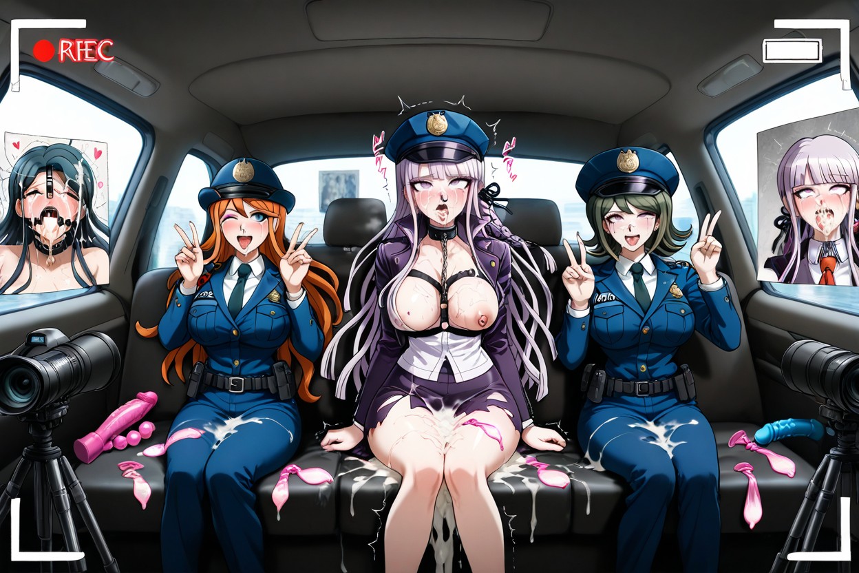 Cum On Wall, Facefuck In Pc Monitor On Side, Excessive Cum Running From Nosehole Hentai AI Porn