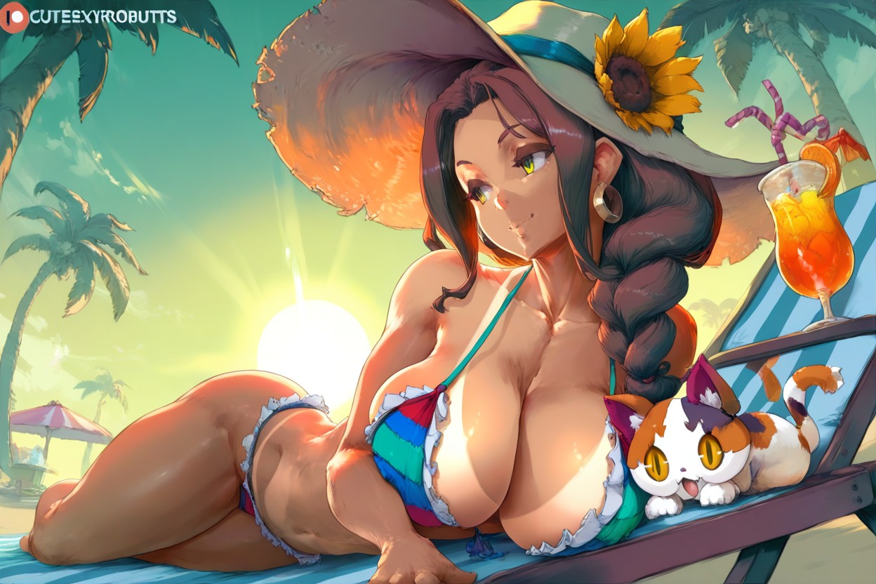 Casual Clothes, Voluptuous, Large Breast Hentai AI Porn