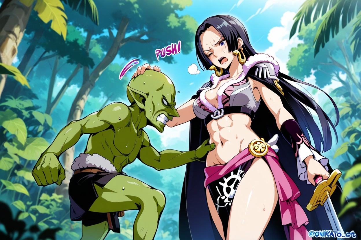 Walking Jungle, Ouside, Sound Effect Hentai AI Porn