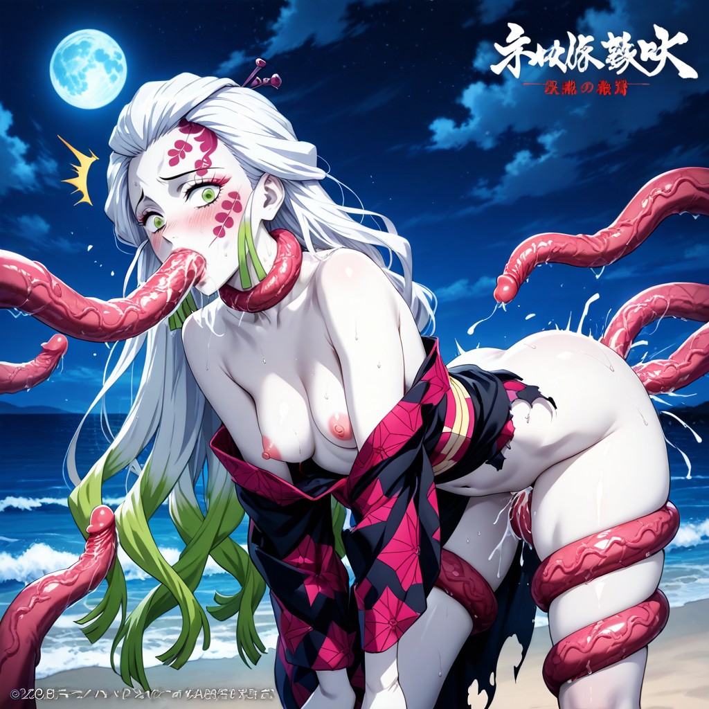 Demonslayer, Perfect Waistlines, Official Art Hentai AI Porn