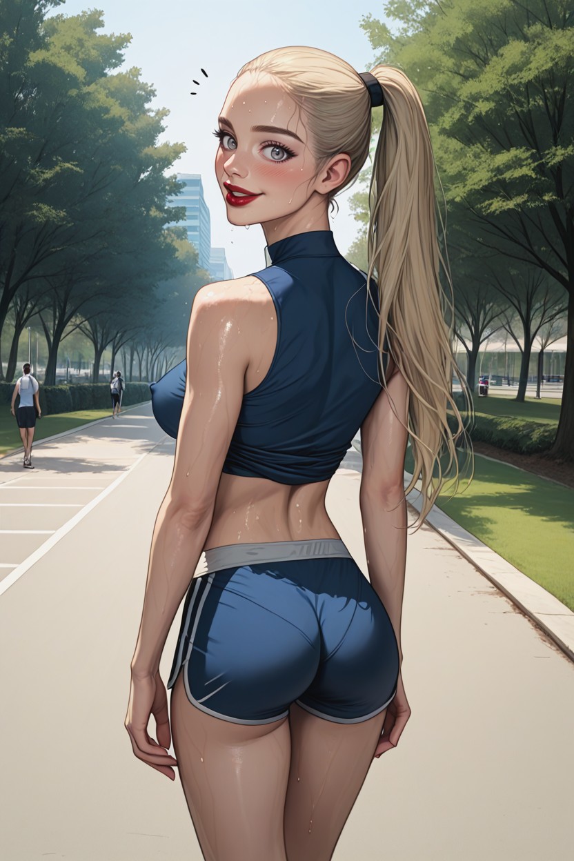 Park, Grey Eyes, Judy Hopps Hentai AI Porn