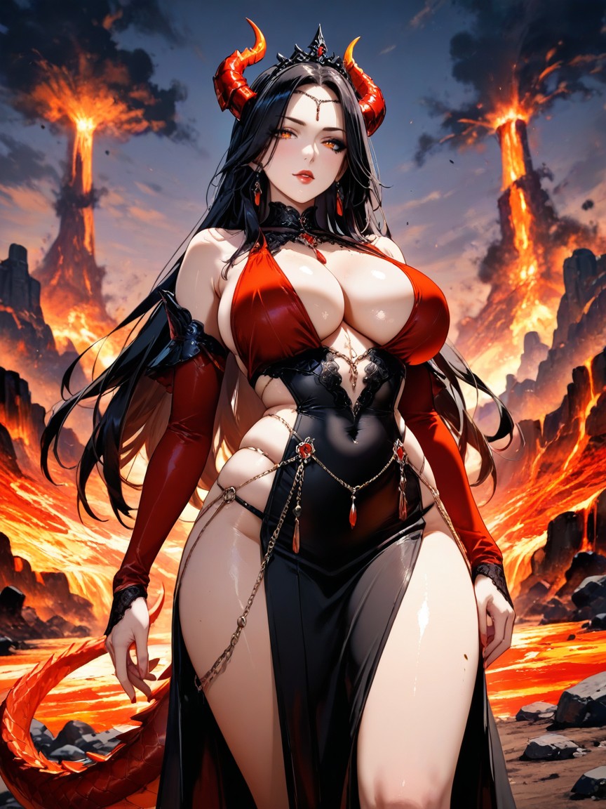 Evil Smile, Skinny, Model Hentai AI Porn