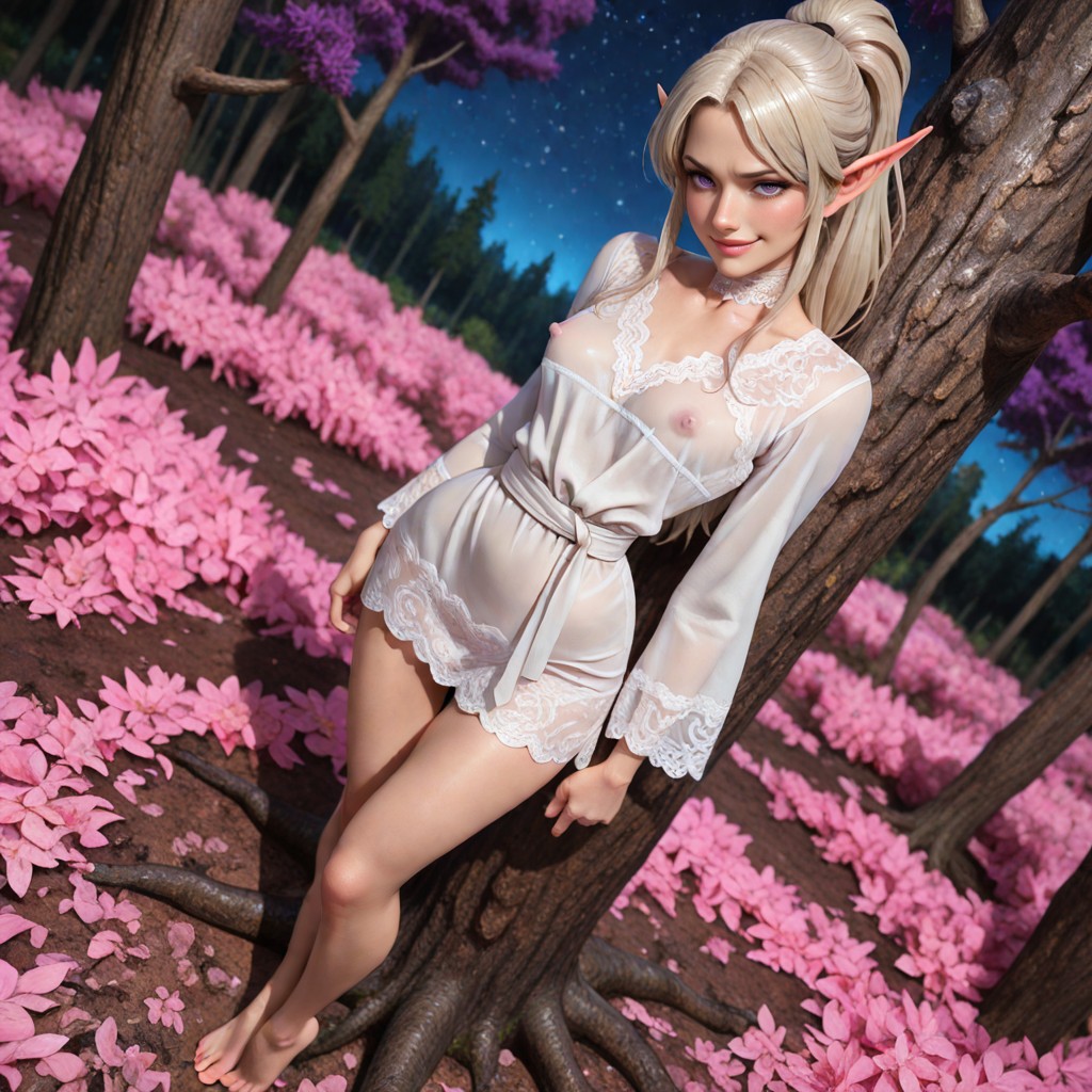 Perfect Gorgeous Feminine Face, Sexy Feet, Keep Female’s Face In The Top Left Corner Of The Frame Hentai AI Porn