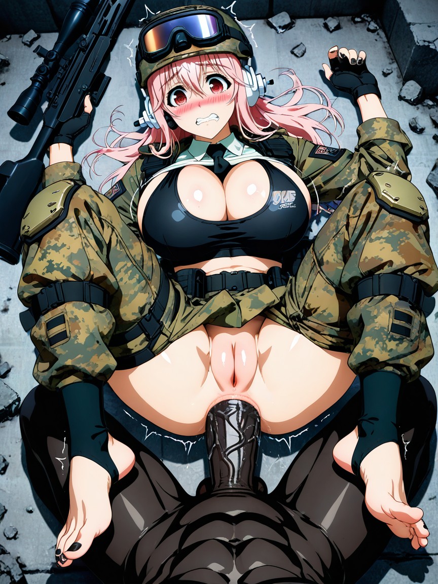 Trembling, Anal Sex, Clenched Teeth Hentai AI Porn