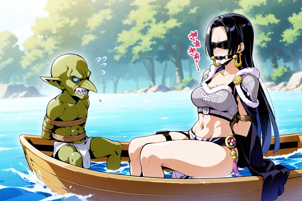 Bald Goblin, Side View, Goblin Very Happy Hentai AI Porn