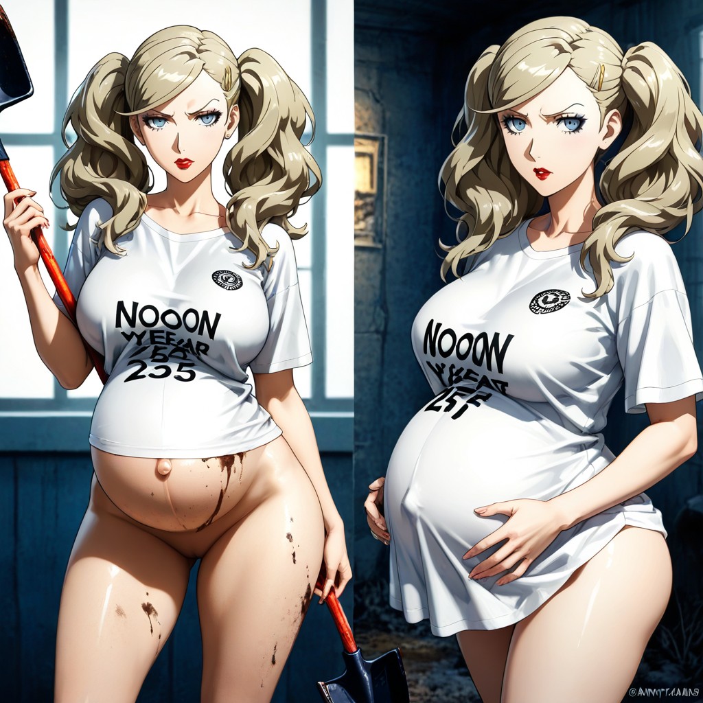 Cel Anime, Multiple Angles, Blonde Hair Hentai AI Porn
