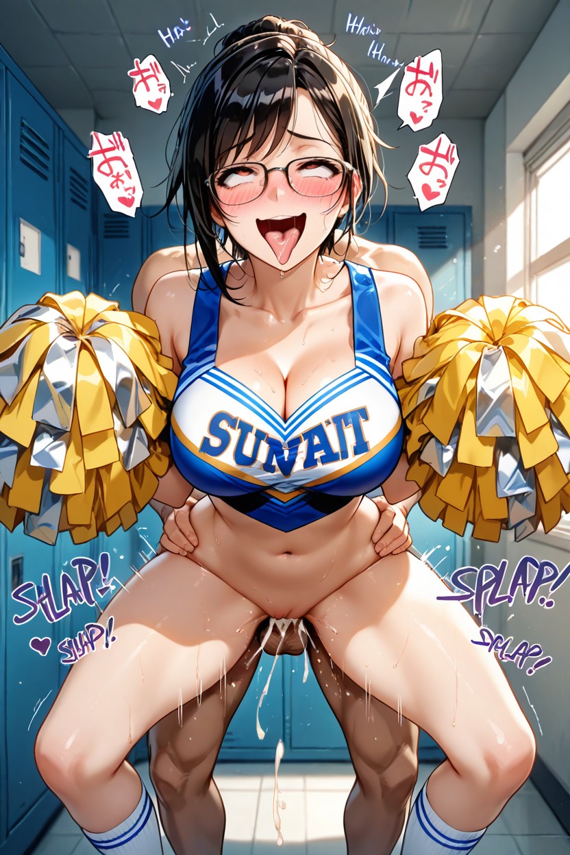 Woman Wearing Glasses, Sex From Behind, Morning Hentai IA